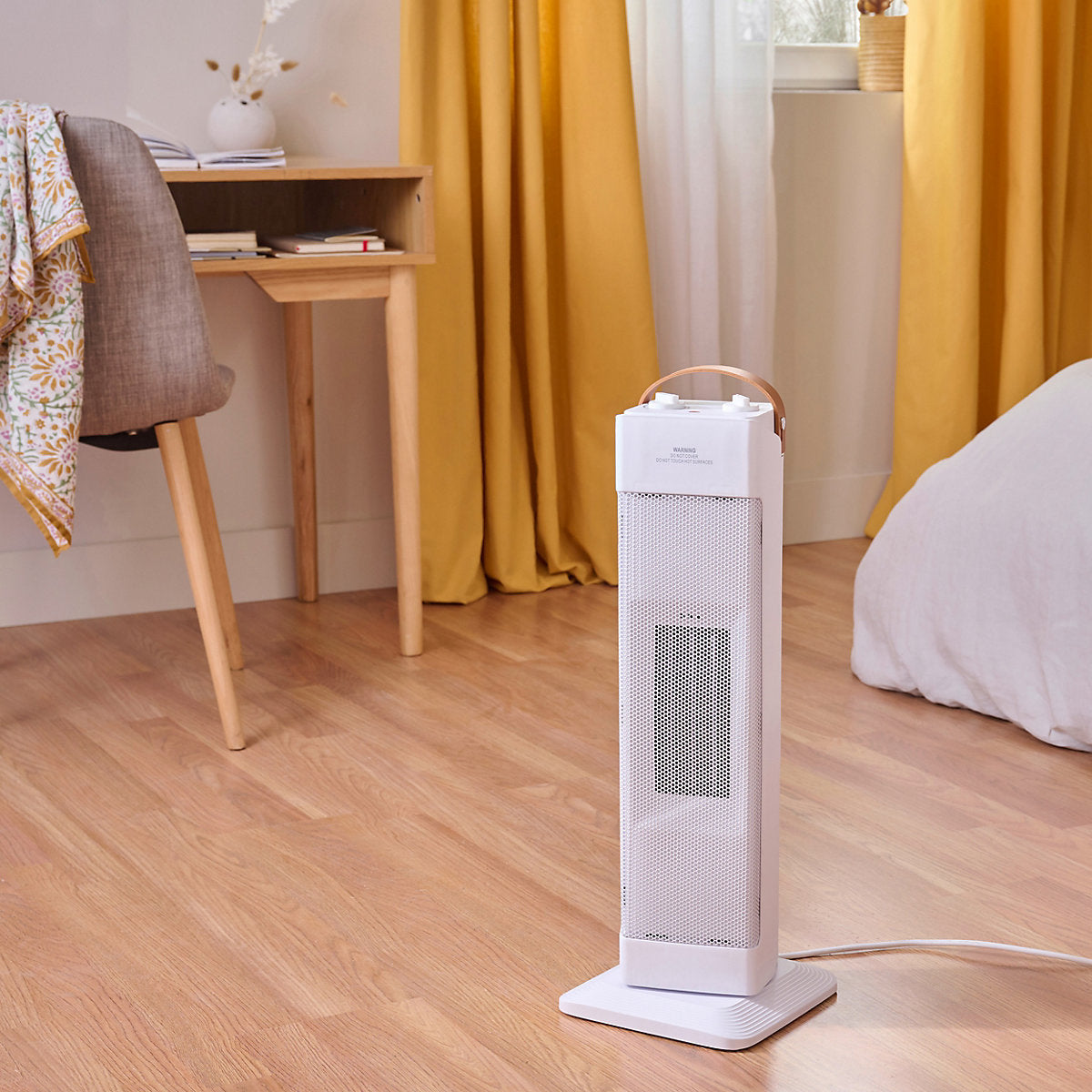 2W White Fan heater