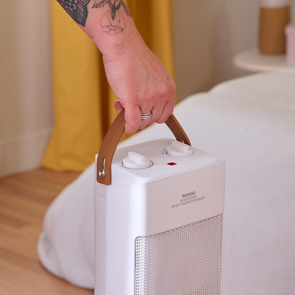 2W White Fan heater