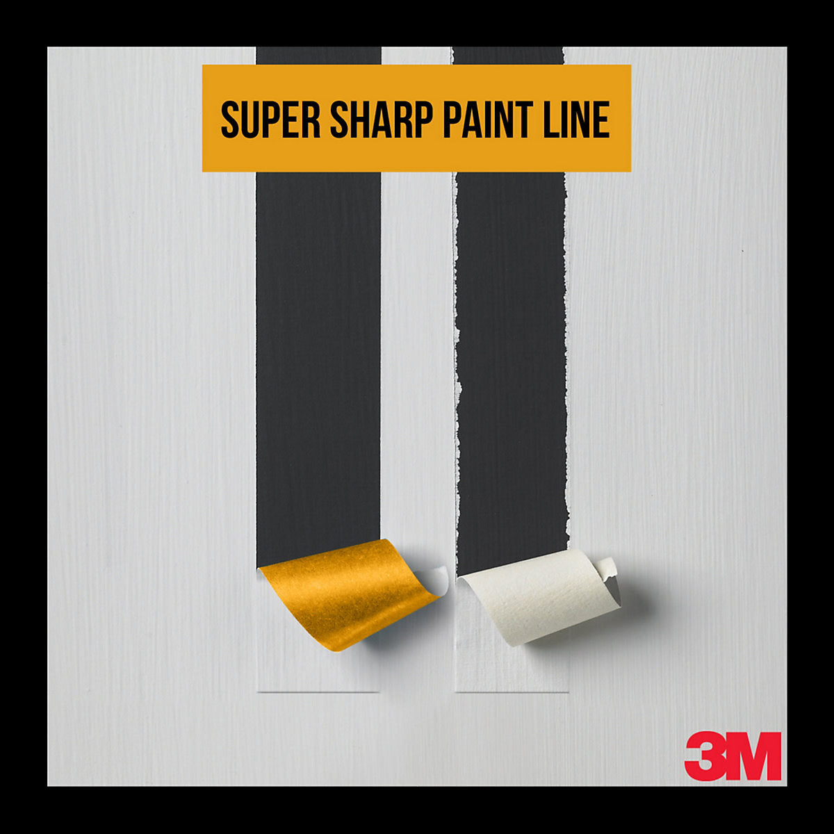 3M Pro High Precision Yellow Masking Tape (L)50m (W)36mm