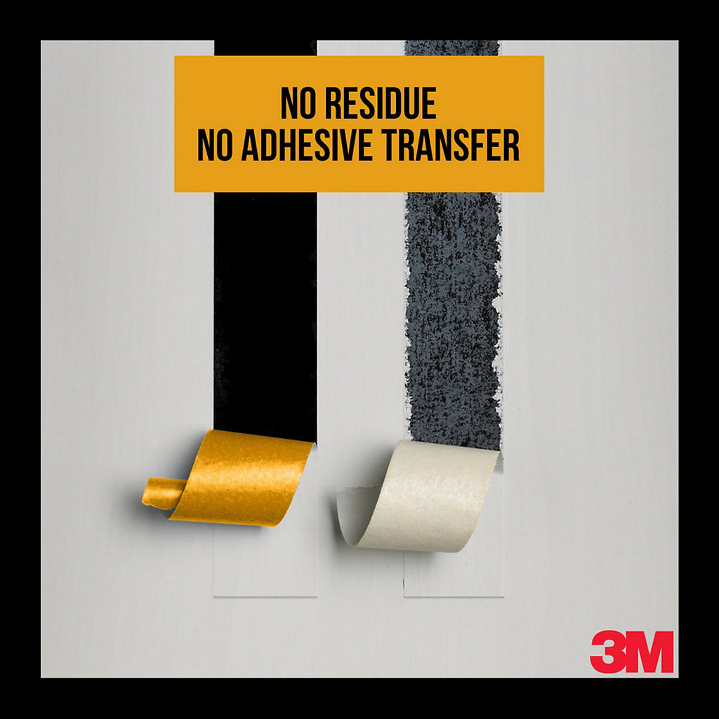 3M Pro High Precision Yellow Masking Tape (L)50m (W)36mm