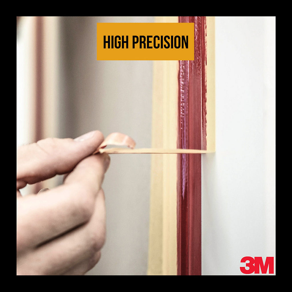 3M Pro High Precision Yellow Masking Tape (L)50m (W)36mm