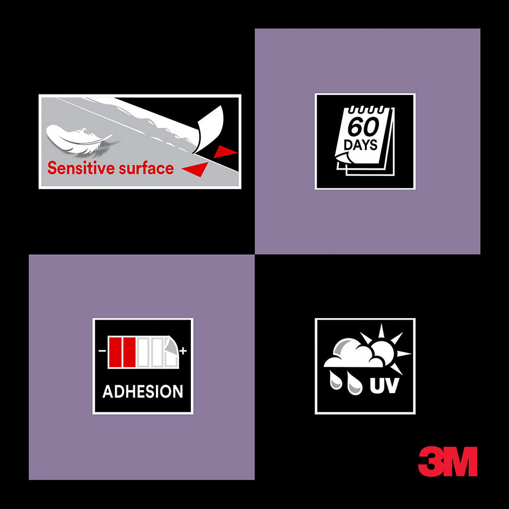 3M Purple Masking Tape (L)50m (W)36mm
