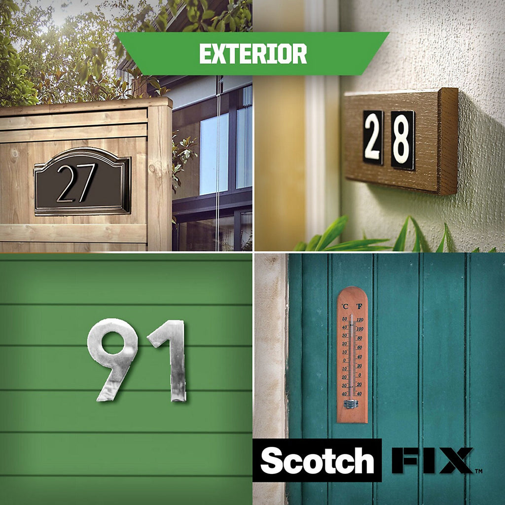 3M Scotch-Fix Exterior Red Mounting Tape (L)1.5m (W)19mm