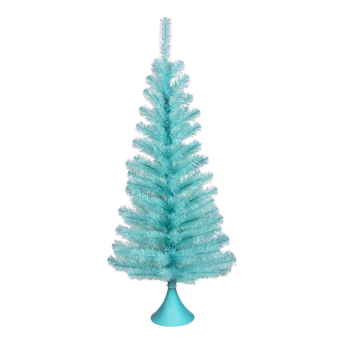 4ft Orelle Wrapped Full Artificial Christmas tree - Light Blue