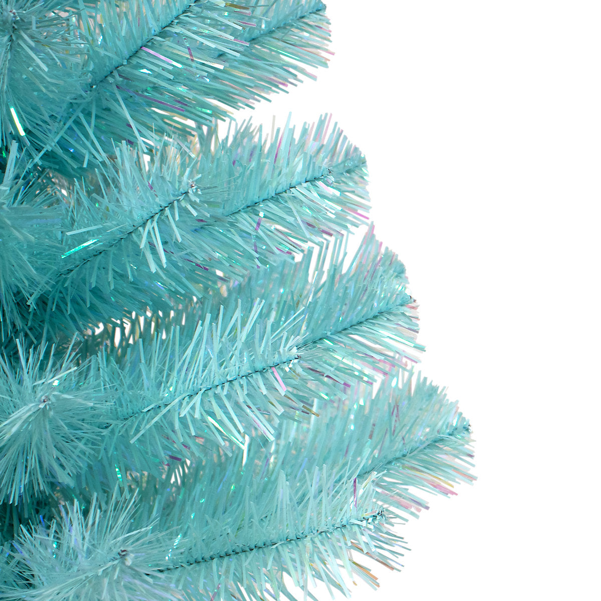 4ft Orelle Wrapped Full Artificial Christmas tree - Light Blue