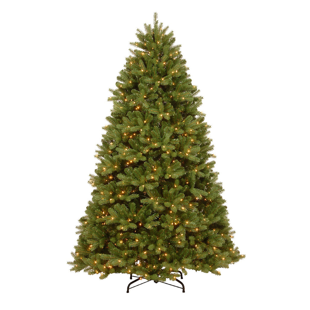 6.5ft Full Newberry Spruce Warm white LED Pre-lit Artificial Christmas tree
