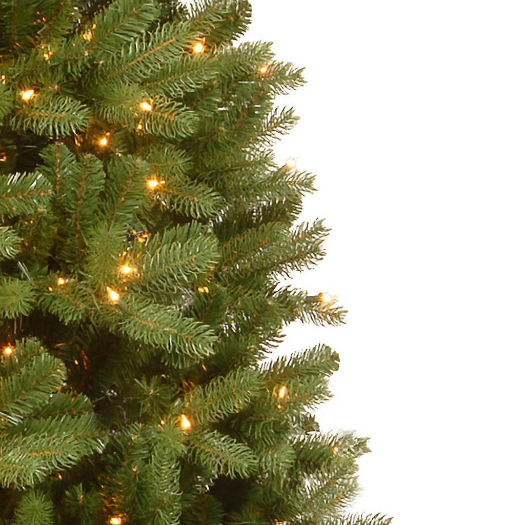 6.5ft Full Newberry Spruce Warm white LED Pre-lit Artificial Christmas tree