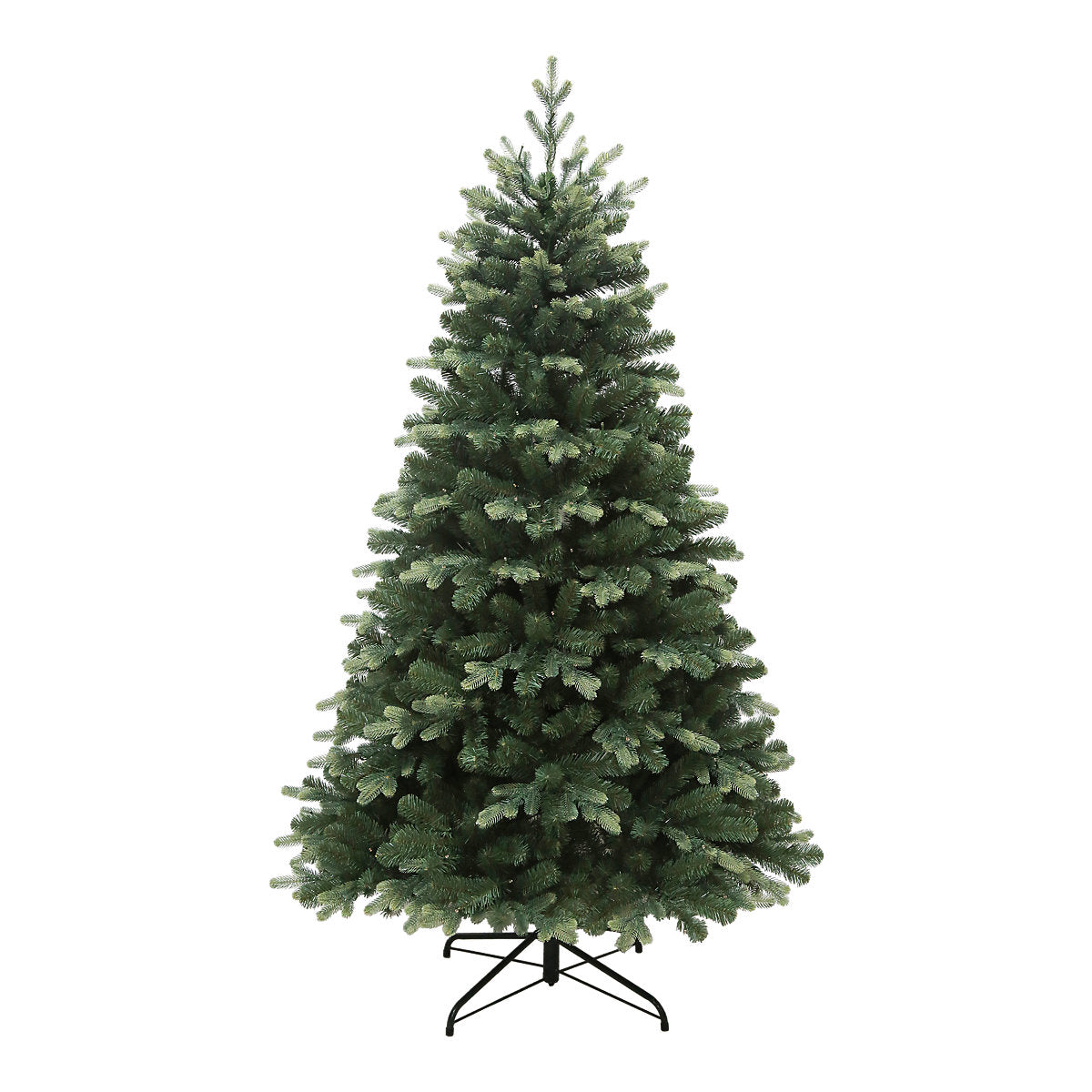 6ft Full Olber Warm white LED Pre-lit Artificial Christmas tree - Green