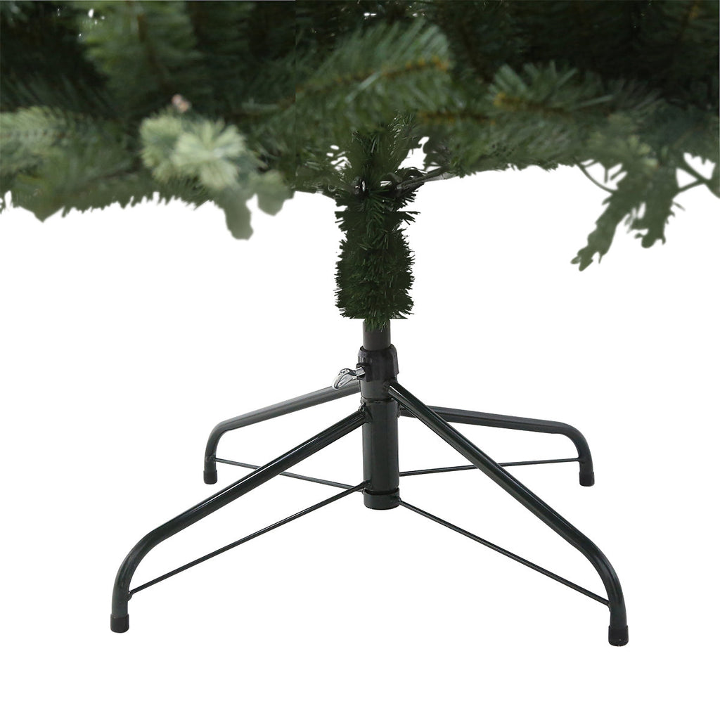 6ft Full Olber Warm white LED Pre-lit Artificial Christmas tree - Green