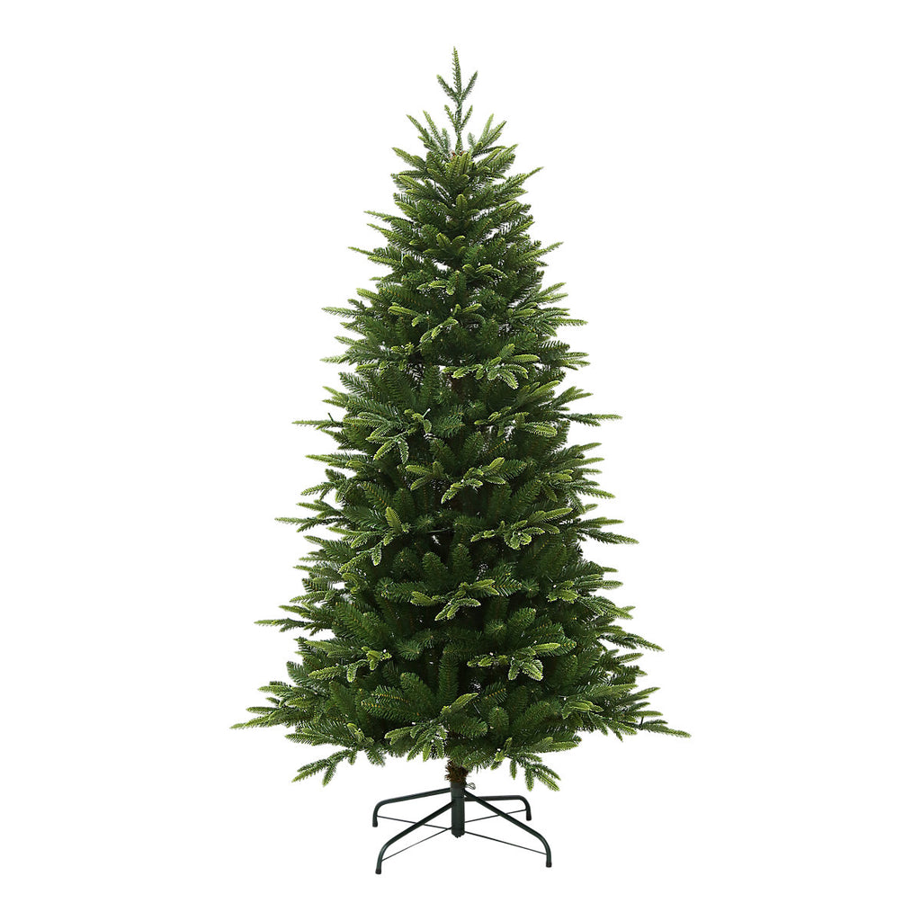 6ft Full Stelina Warm white LED Pre-lit Artificial Christmas tree - Green