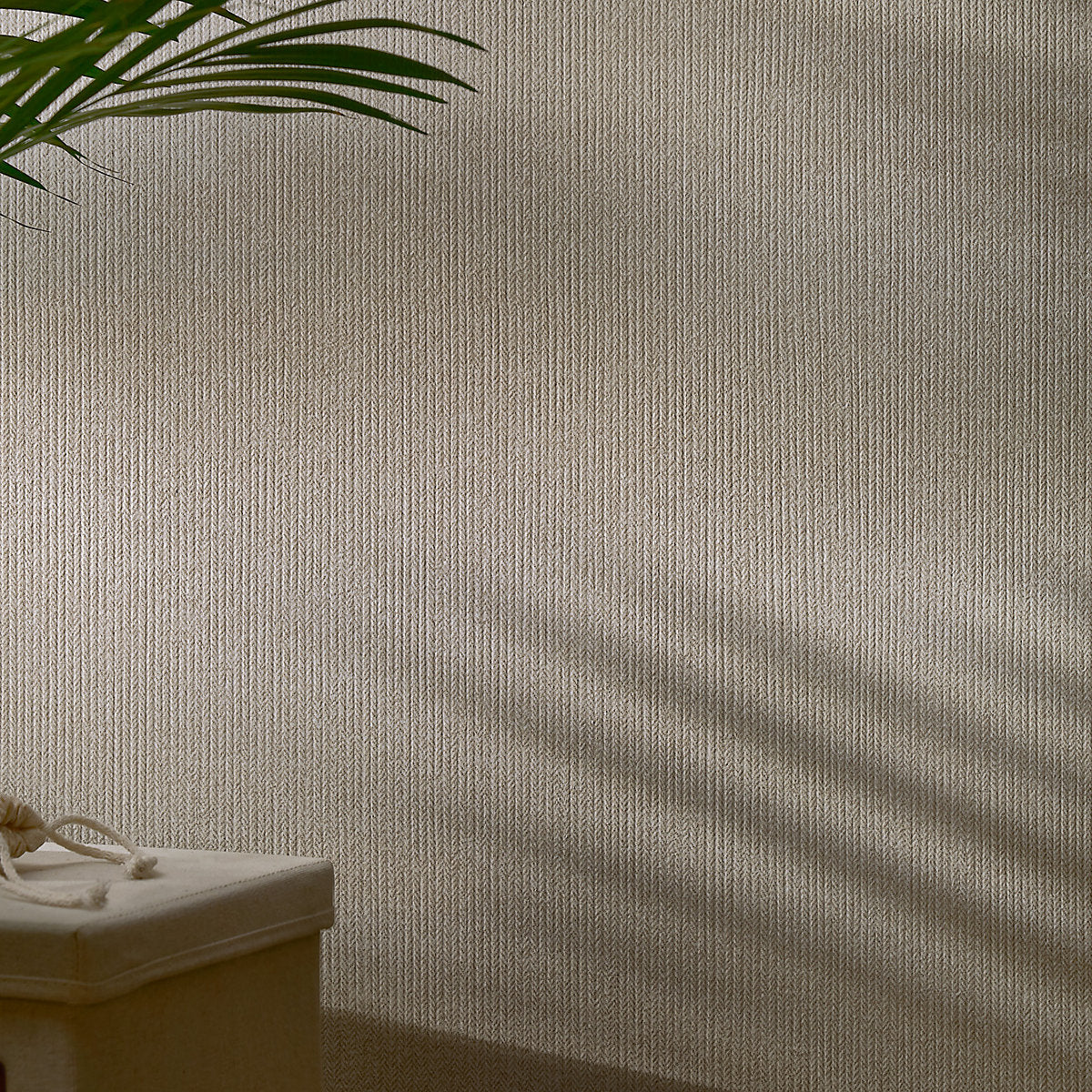 Afirmax Modee Mineral Matt Sand Tweed Linen effect Composite Tongue & groove Decorative wall panel (H)600mm x (W)1200mm, Pack of 4
