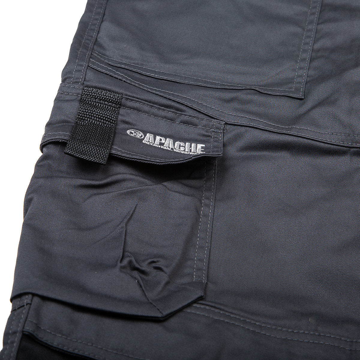 Apache Industrial Wear ATS Grey & Black Men's Holster pocket trousers, W30" L31"