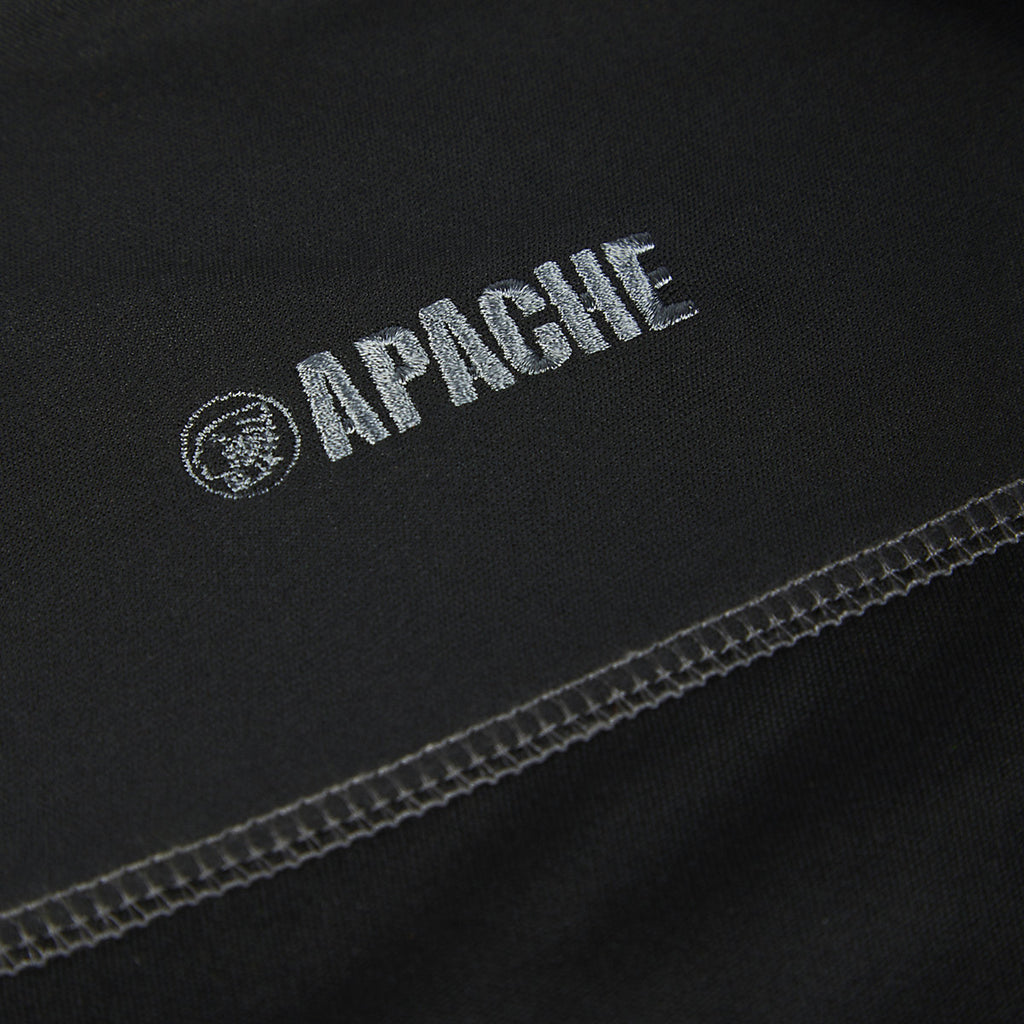 Apache Langley Grey & black Men's Polo shirt XXX large