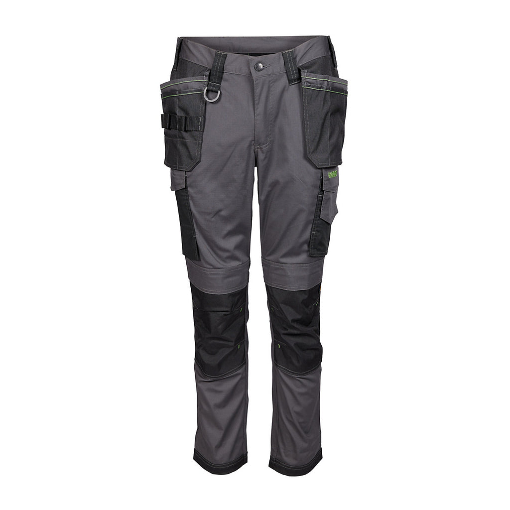 Apache Sudbury Grey & black Men's Holster pocket trousers, W36" L29"