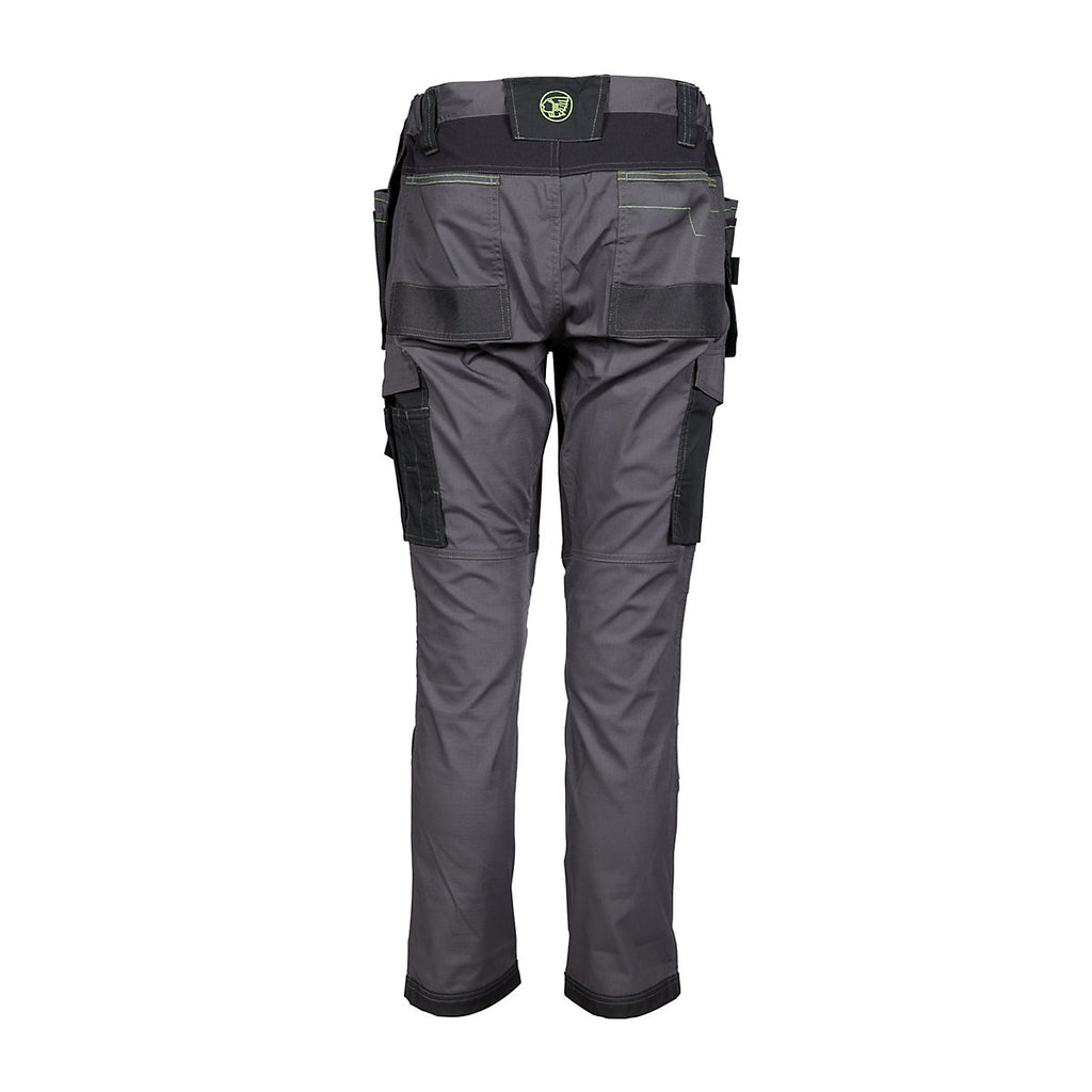 Apache Sudbury Grey & black Men's Holster pocket trousers, W36" L29"