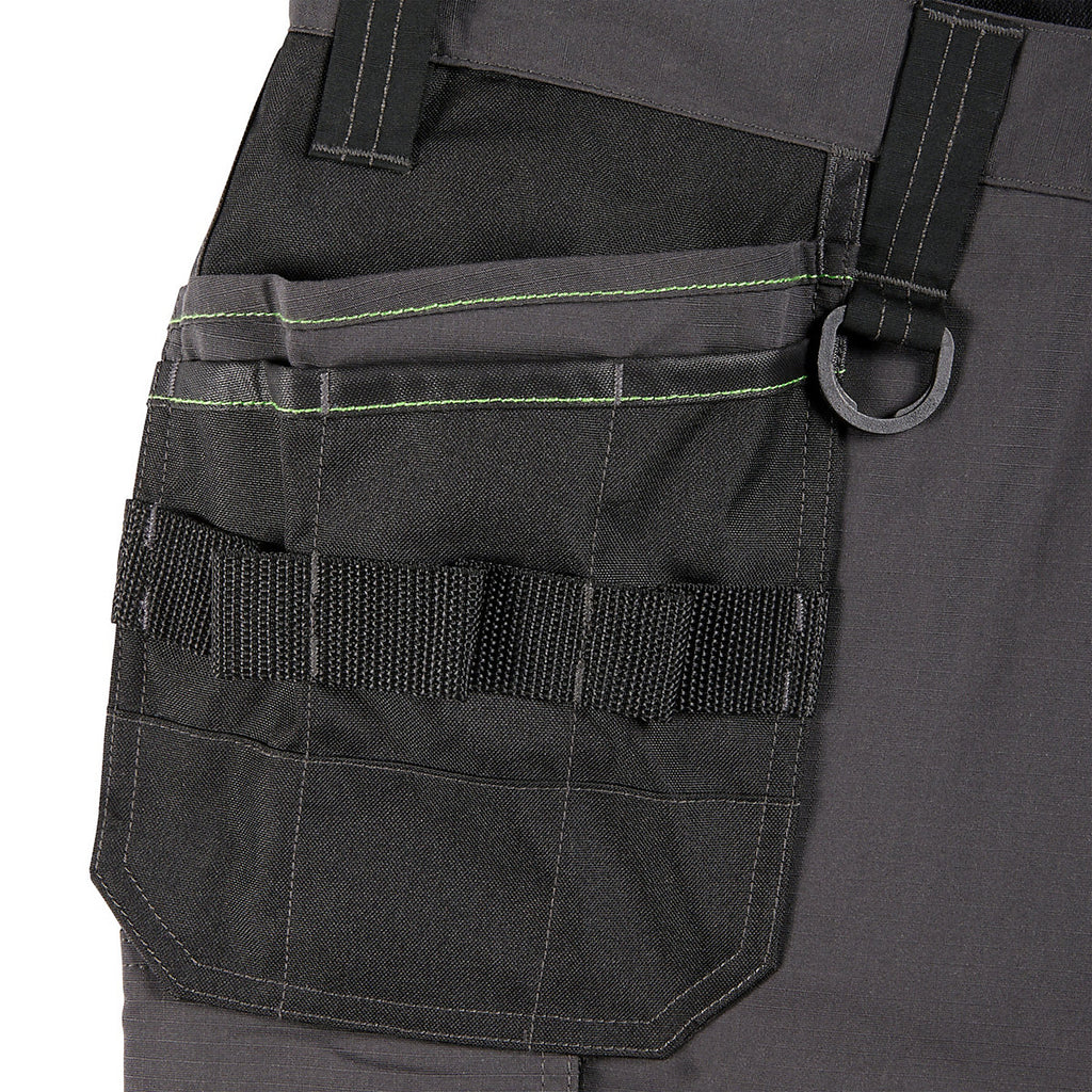 Apache Sudbury Grey & black Men's Holster pocket trousers, W38" L33"
