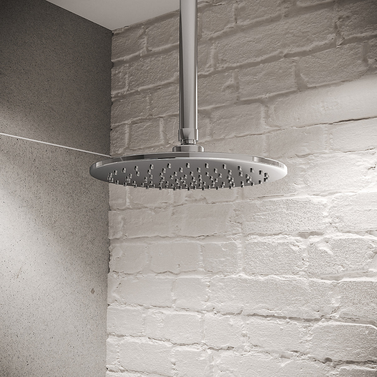 Aqualisa Smart Link Concealed valve Gravity-pumped Ceiling fed Smart Digital 4-spray pattern Shower with Adjustable & Fixed heads