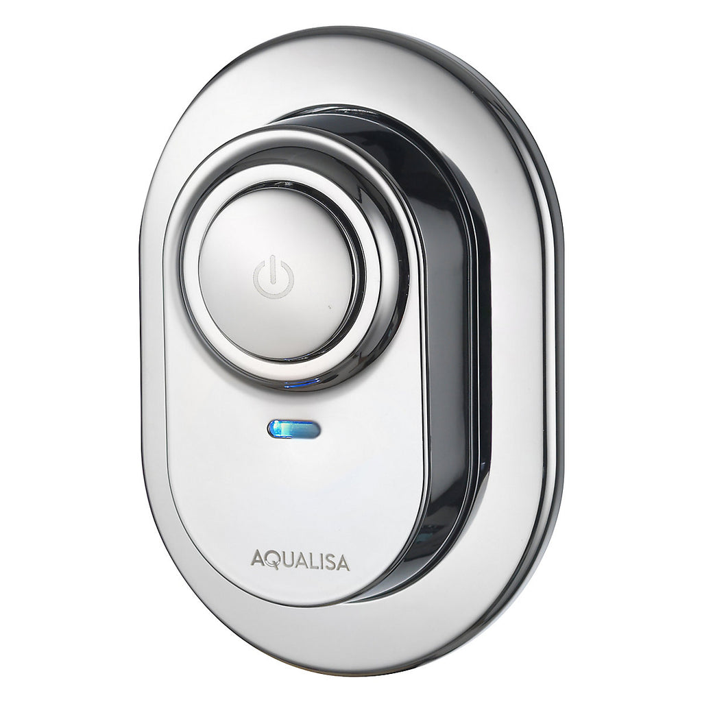 Aqualisa Visage Smart Chrome effect 2 Outlet Shower remote control