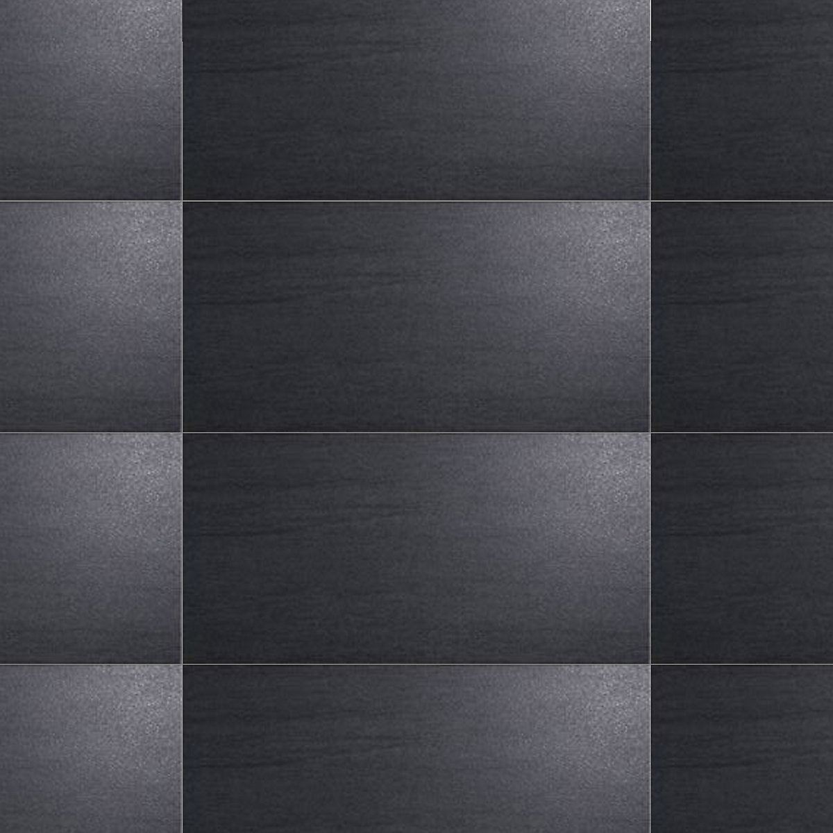 Arbace Black Semi-gloss Stone effect Textured Porcelain Indoor Wall & floor Tile Sample