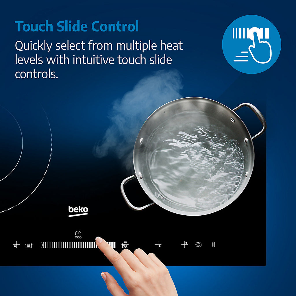 Beko HII164401QT 59cm Induction Hob - Black