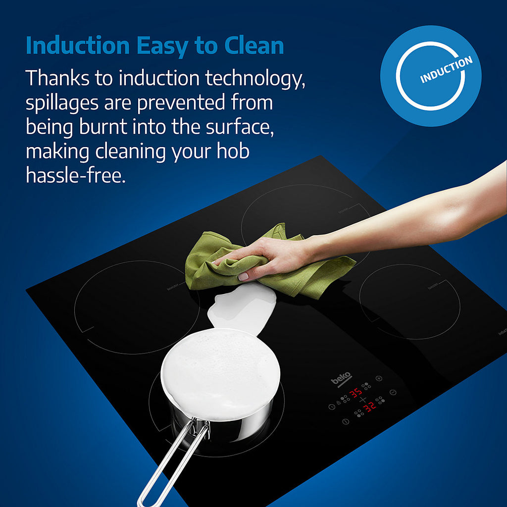 Beko HII164401QT 59cm Induction Hob - Black