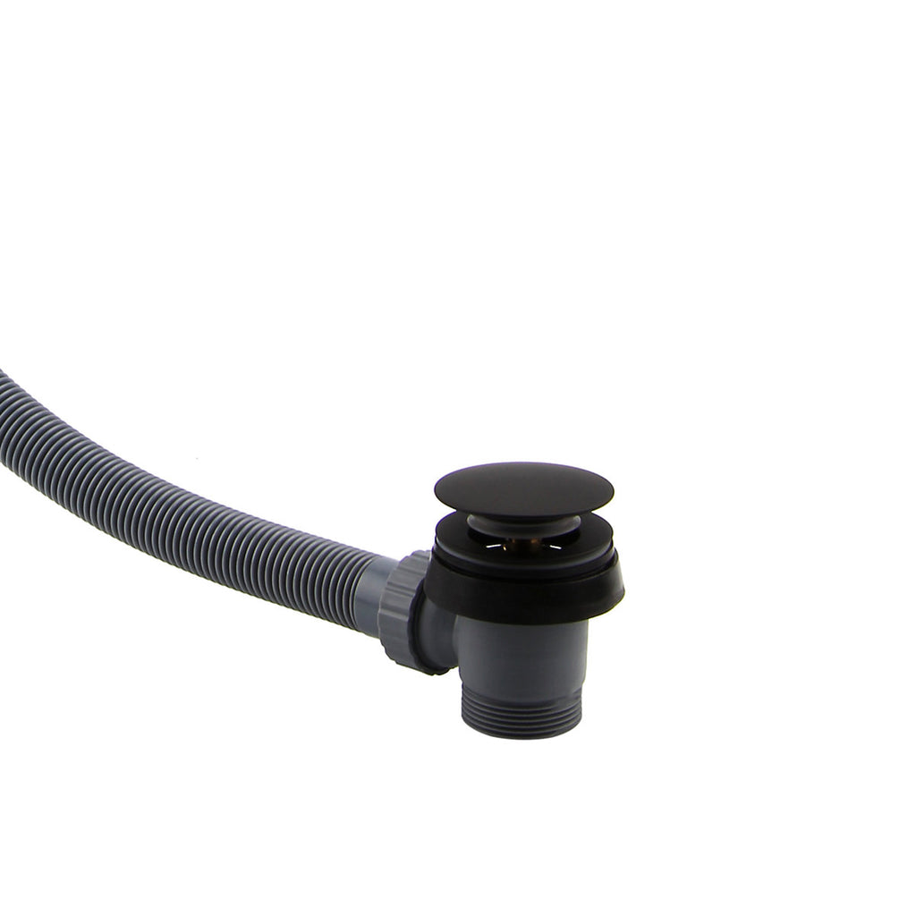 * Black Brass Click clack Slotted Waste & overflow (Dia)66mm