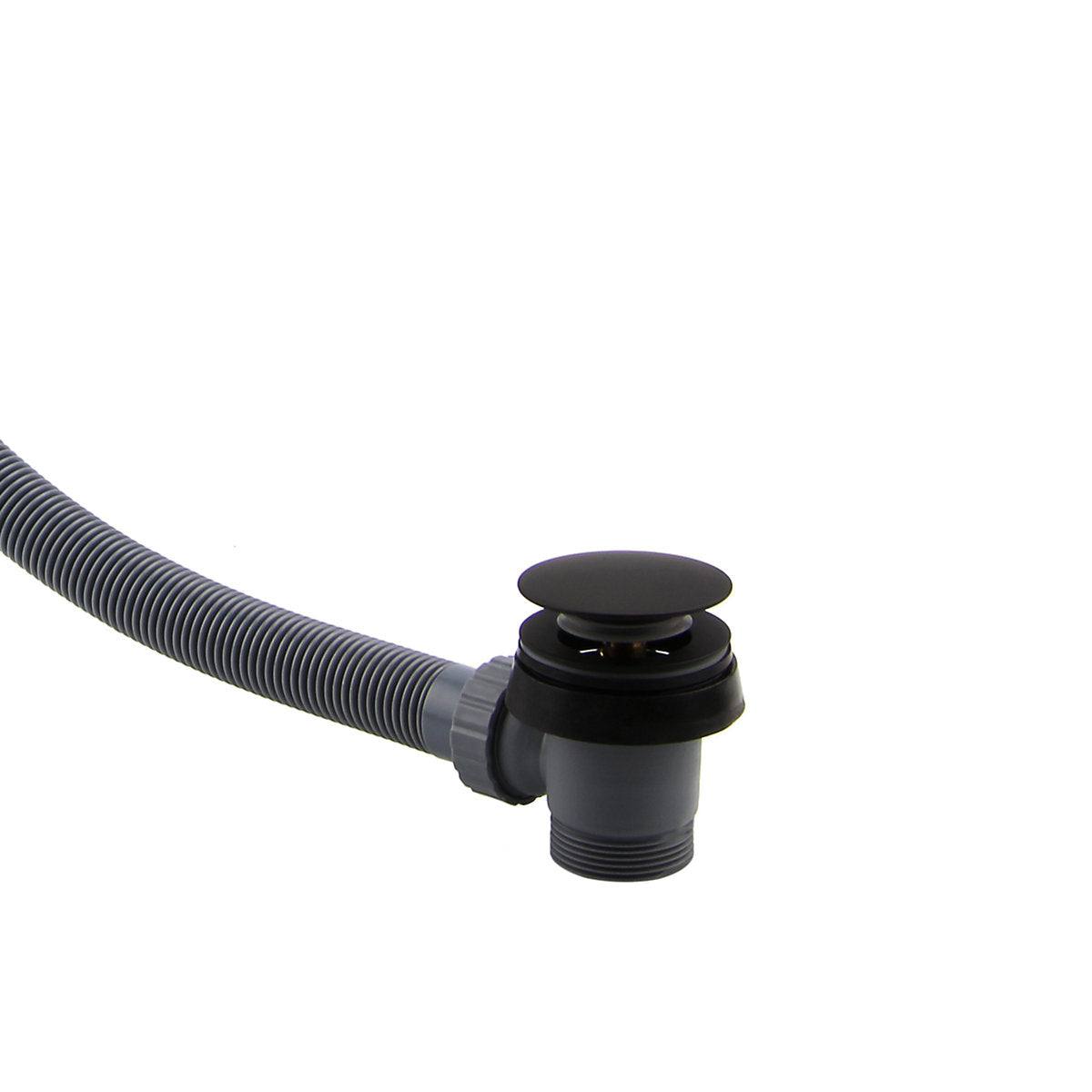 * Black Brass Click clack Slotted Waste & overflow (Dia)66mm