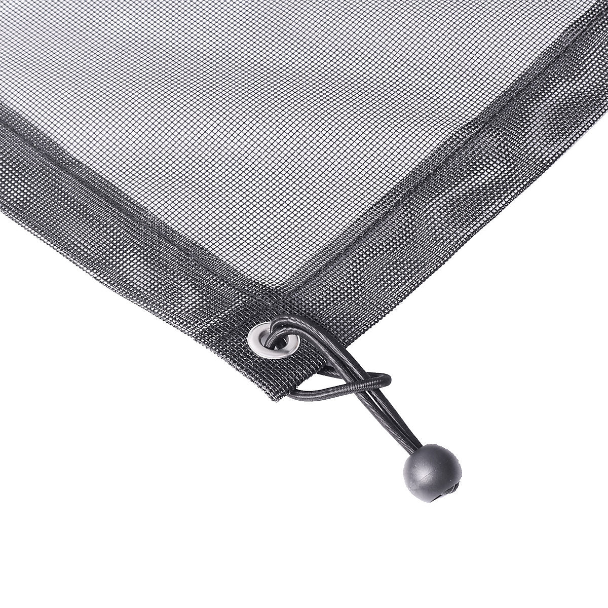 Black Polyester (PES) & PVC Garden screen (H)1m (W)3m