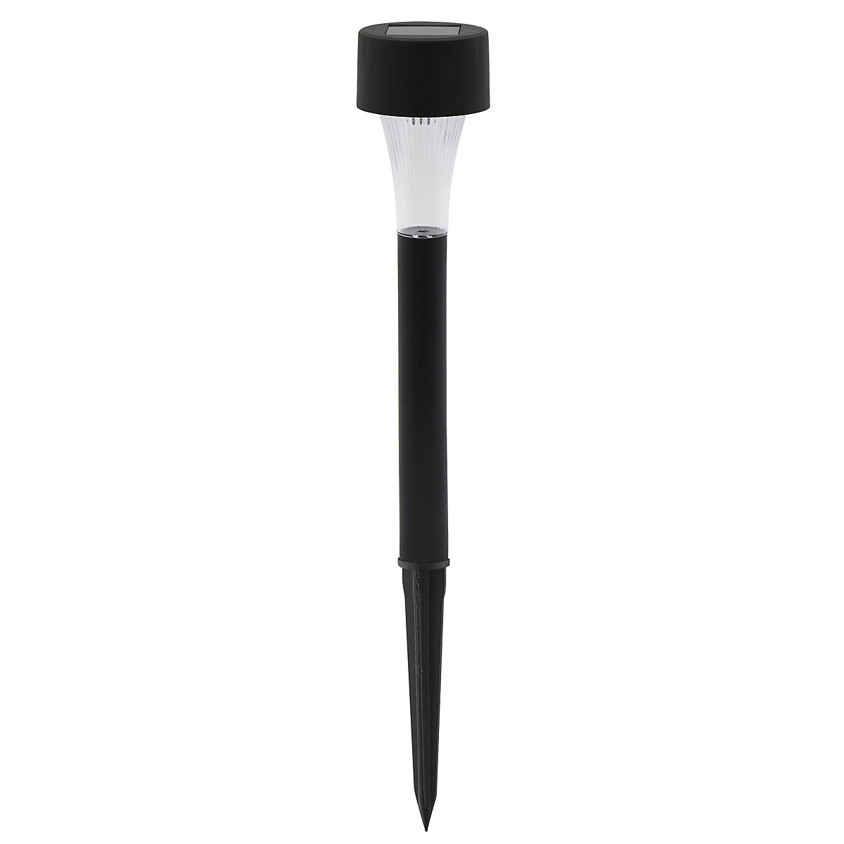 Black Solar-powered Integrated LED Outdoor Stake light