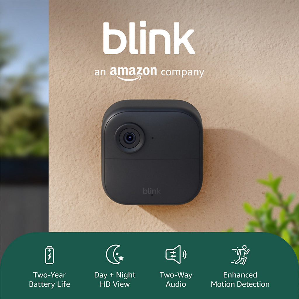 Blink Outdoor 4 Black Smart battery-powered IP camera