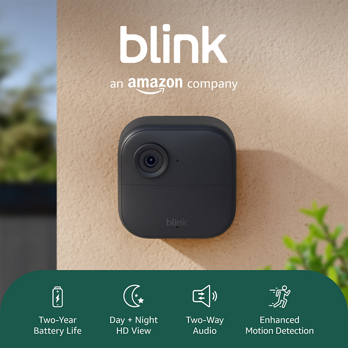 Blink Outdoor 4 Black Smart battery-powered IP camera