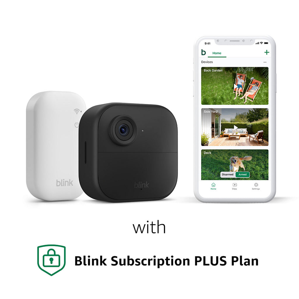 Blink Outdoor 4 Black Smart battery-powered IP camera