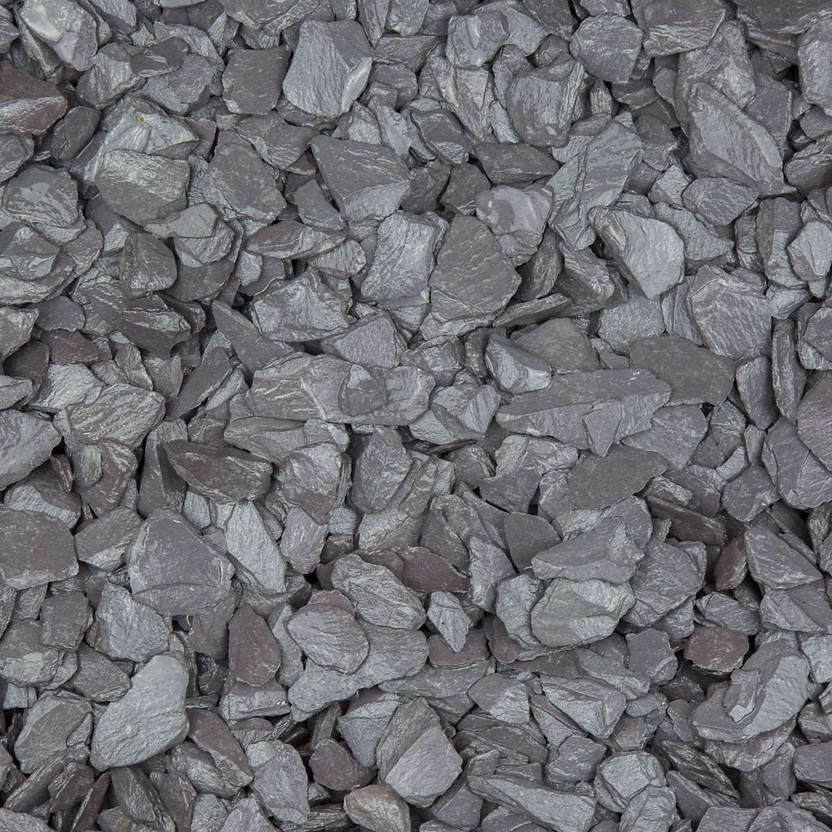 Blue 30-60mm Chippings, Large, 0.3m²