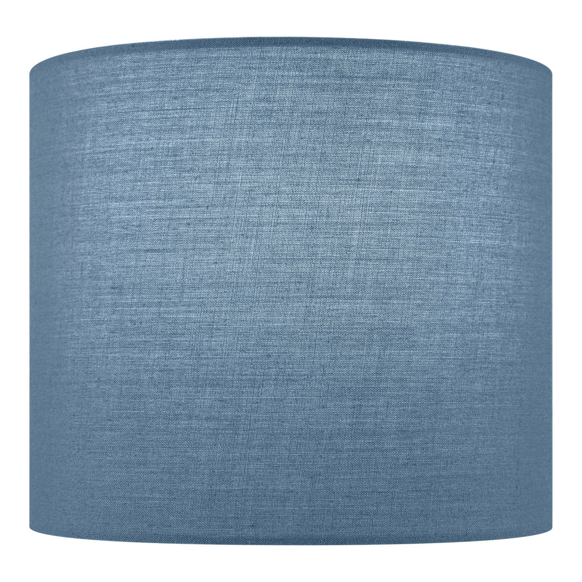 Blue & Clear Glass Fabric LED Table lamp