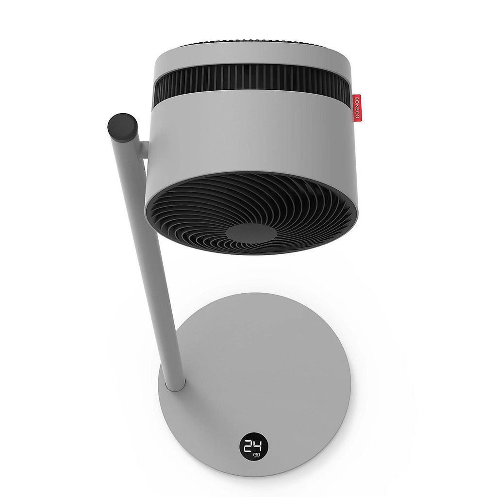 Boneco Grey Pedestal fan With adjustable height