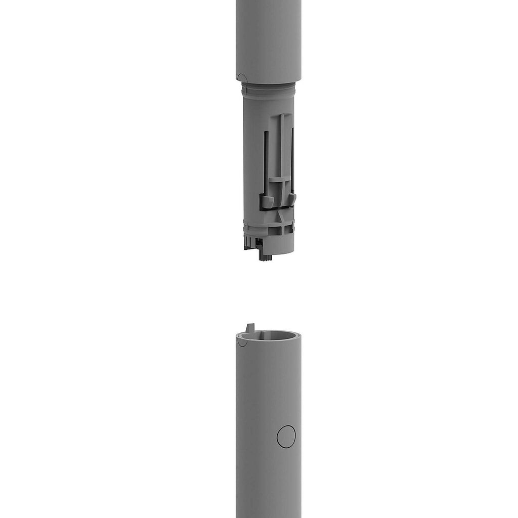 Boneco Grey Pedestal fan With adjustable height