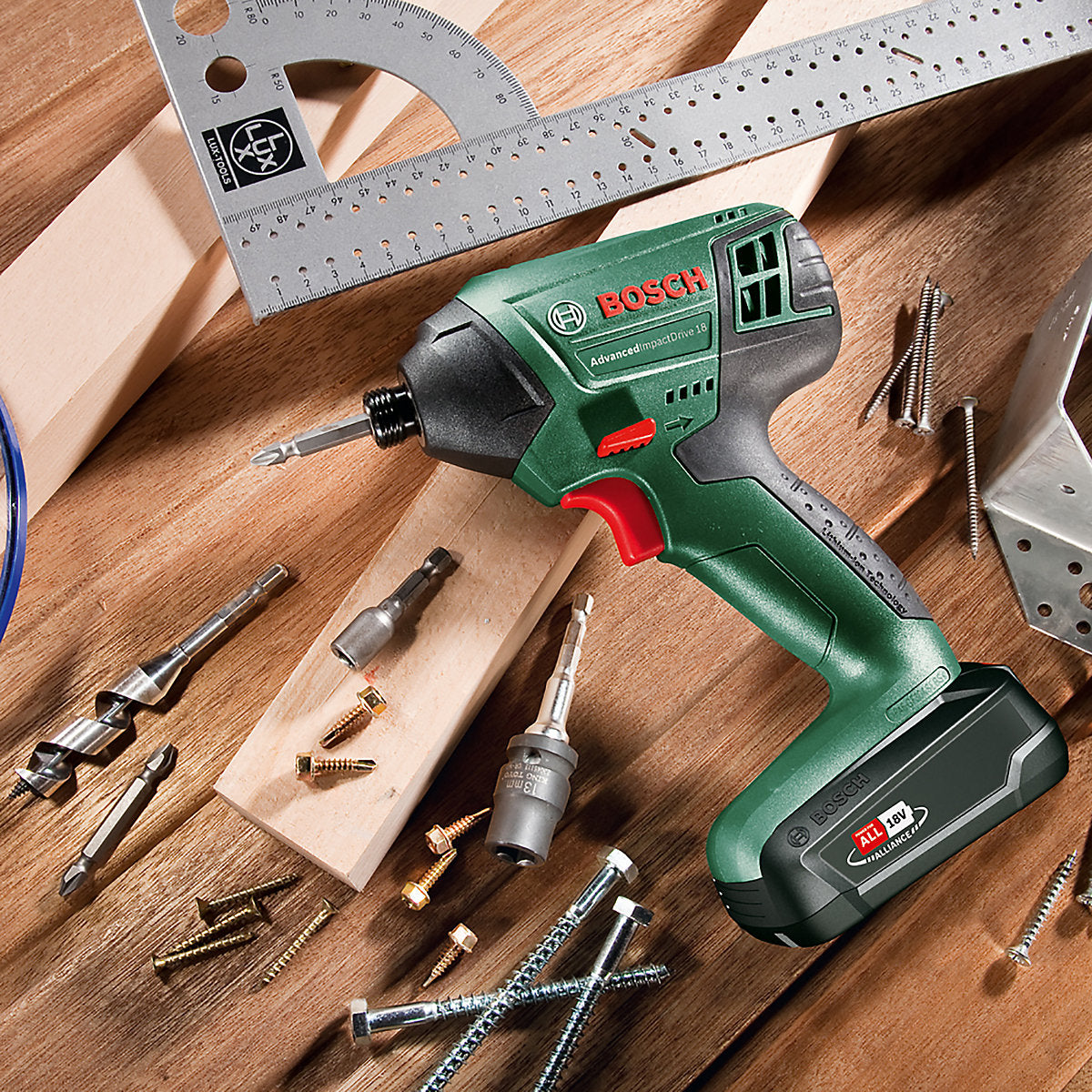 Bosch 18V Brushed Cordless Impact driver (Bare Tool) - AdvancedImpactDrive 18 - Refurbished