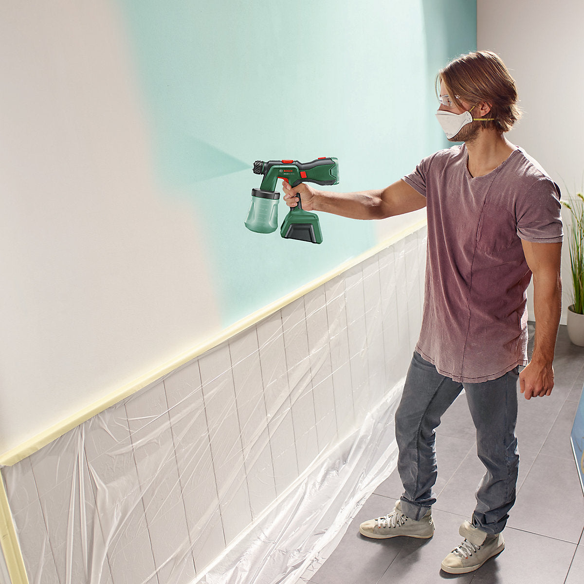 Bosch 18V Cordless Paint sprayer (Bare Tool) - 0603208200