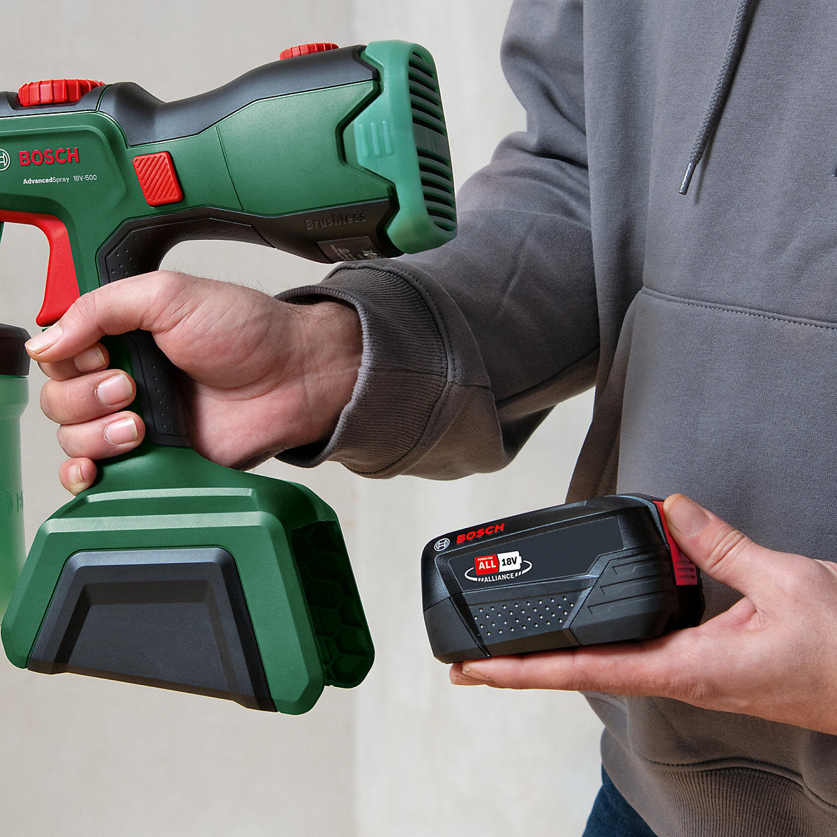 Bosch 18V Cordless Paint sprayer (Bare Tool) - 0603208200