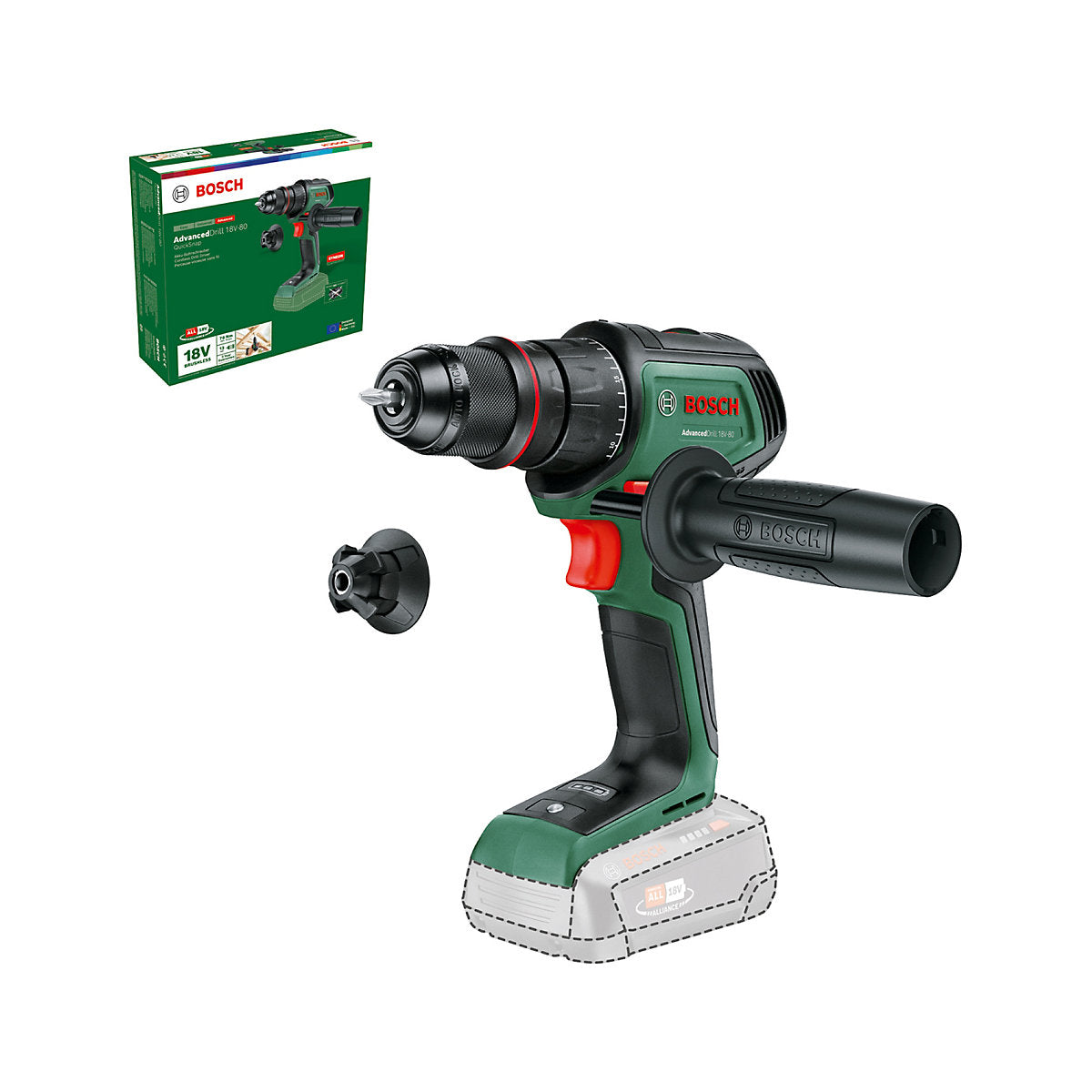 Bosch 18V Power for all Brushless Cordless Combi drill (Bare Tool) - 06039E2000