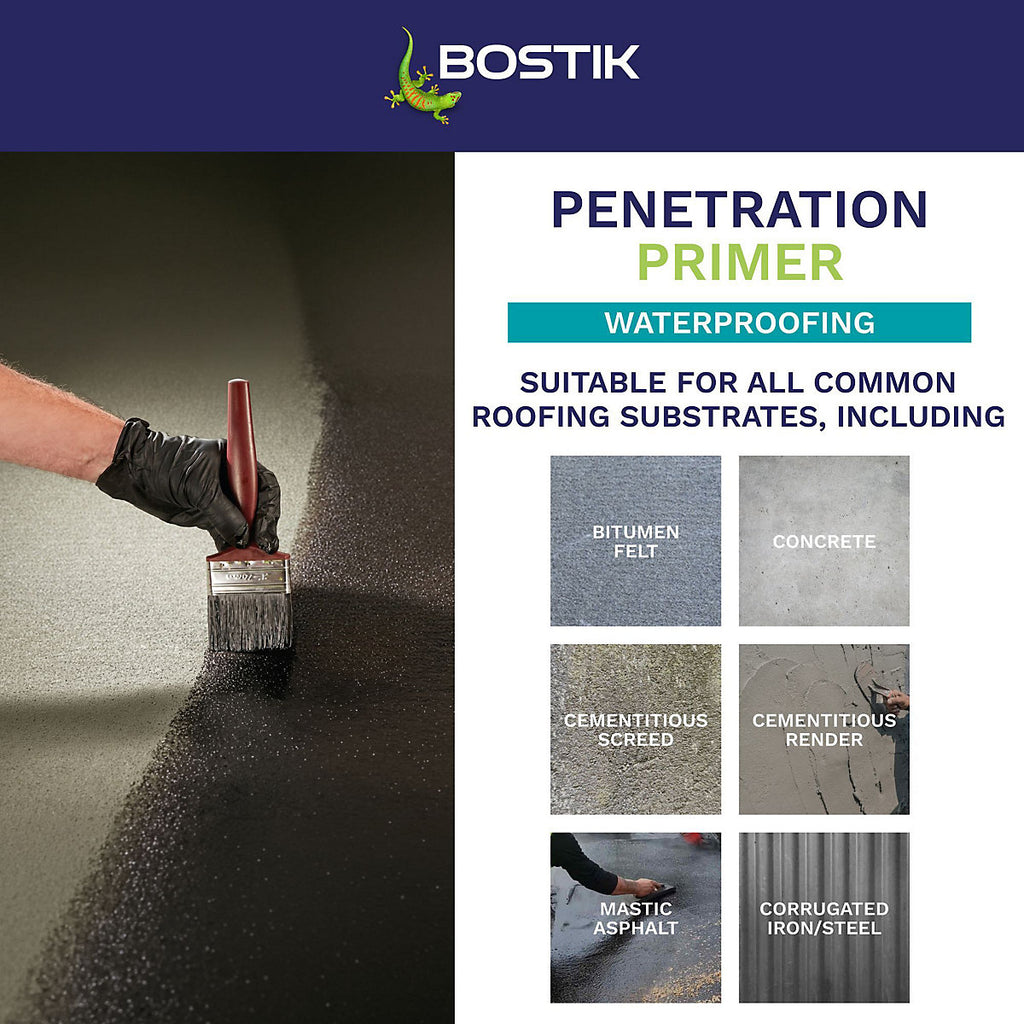 Bostik Penetration Black Primer, 1L, 0.86kg Tin