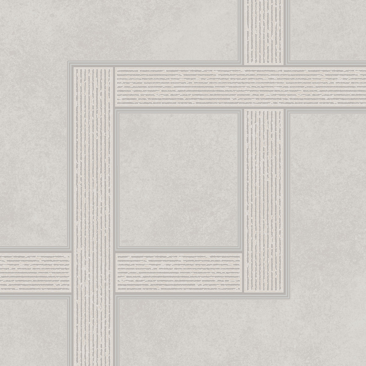 Boutique Beige Metallic effect Geometric Textured Wallpaper Sample