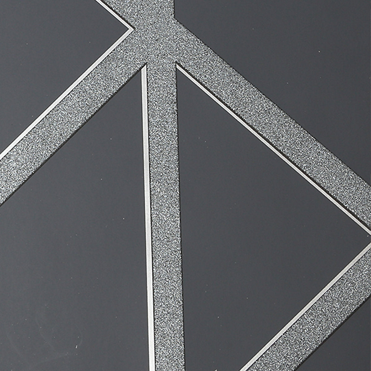 Boutique Black & green Panel geo Smooth Wallpaper