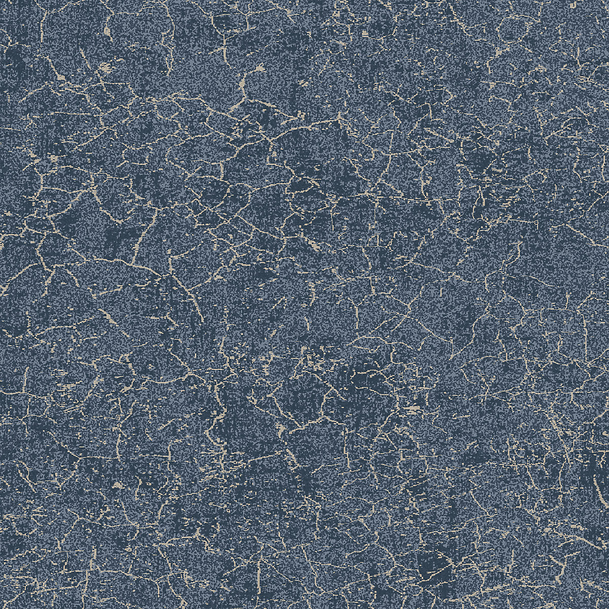 Boutique Blue Metallic effect Textured Wallpaper