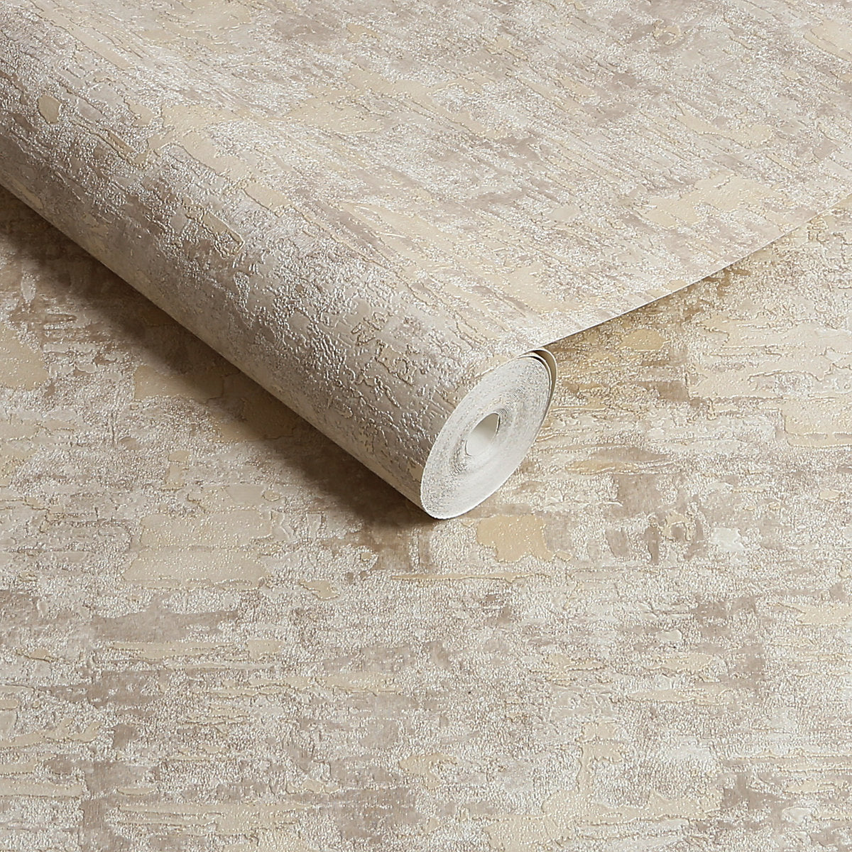 Boutique Cream Textured Plain Textured Wallpaper