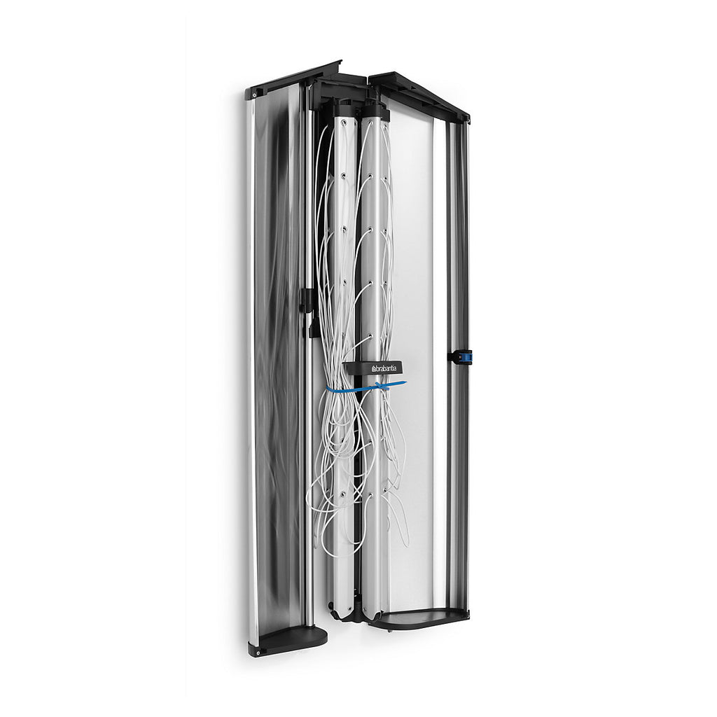 Brabantia Wallfix Silver Rectangular Outdoor equipment cover (H)109cm (W)18.4cm
