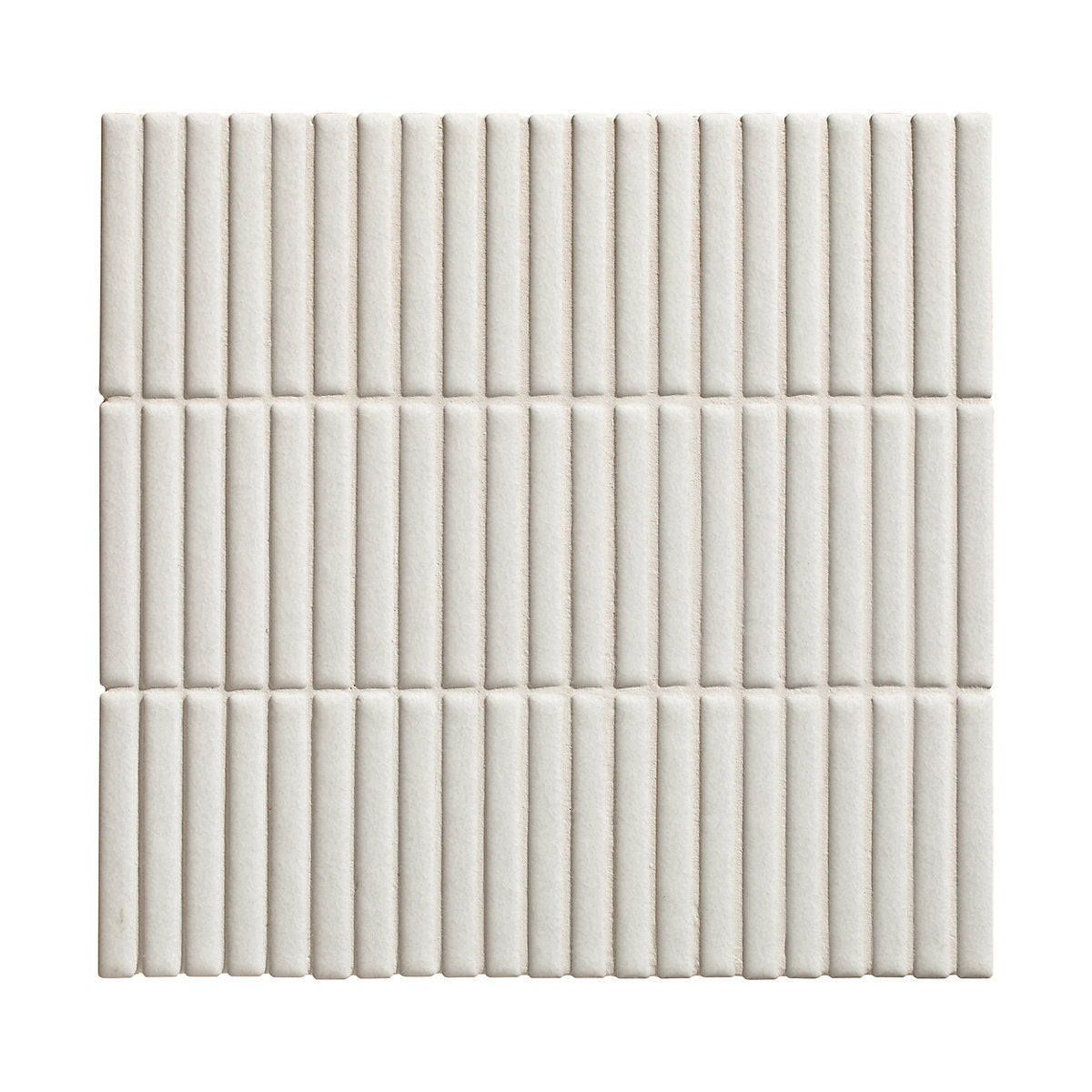 Ca’Pietra Linear White Gloss Metallic effect Porcelain Indoor Wall tile, (L)295mm (W)284mm