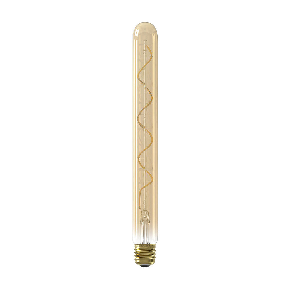 CALEX Gold flex E27 4W 200lm 360° Amber T32 Extra warm white LED Dimmable Filament Light bulb