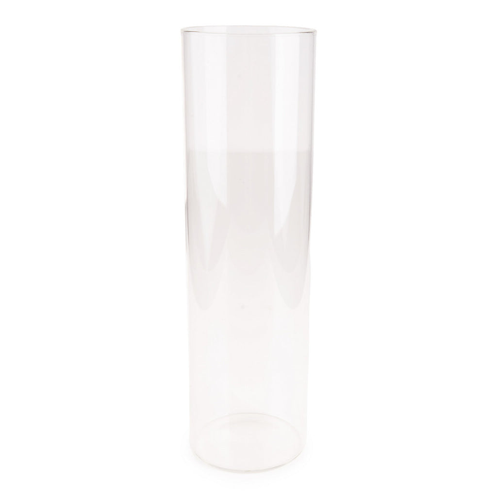 Candlelight Medium Clear Glass Vase, Set of 3, (H)29cm