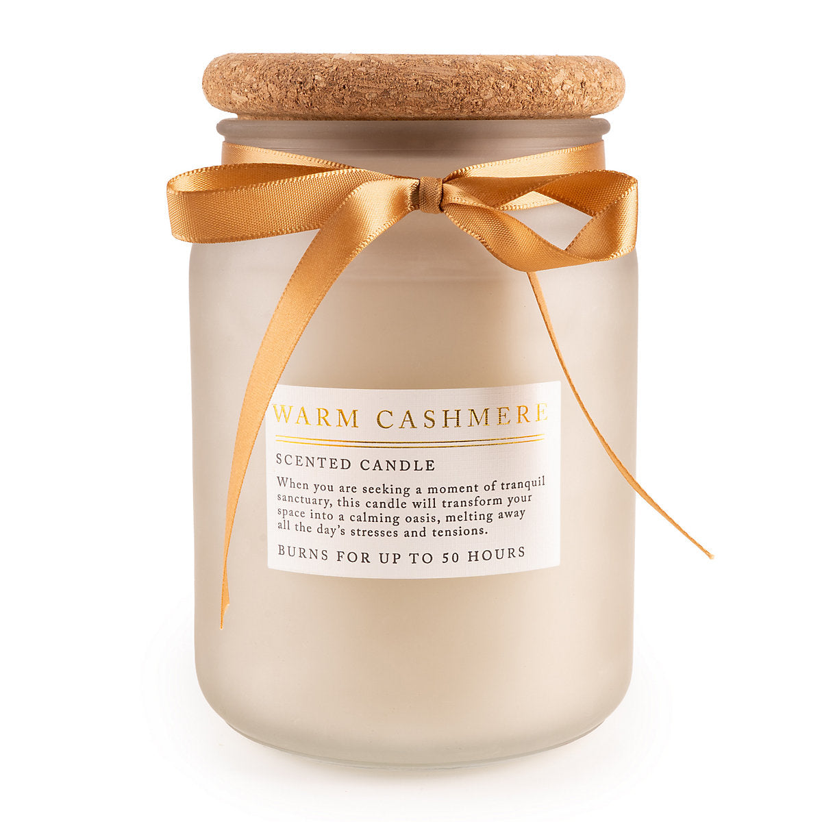 Candlelight Taupe Amber & Patchouli Scent Medium Scented candle